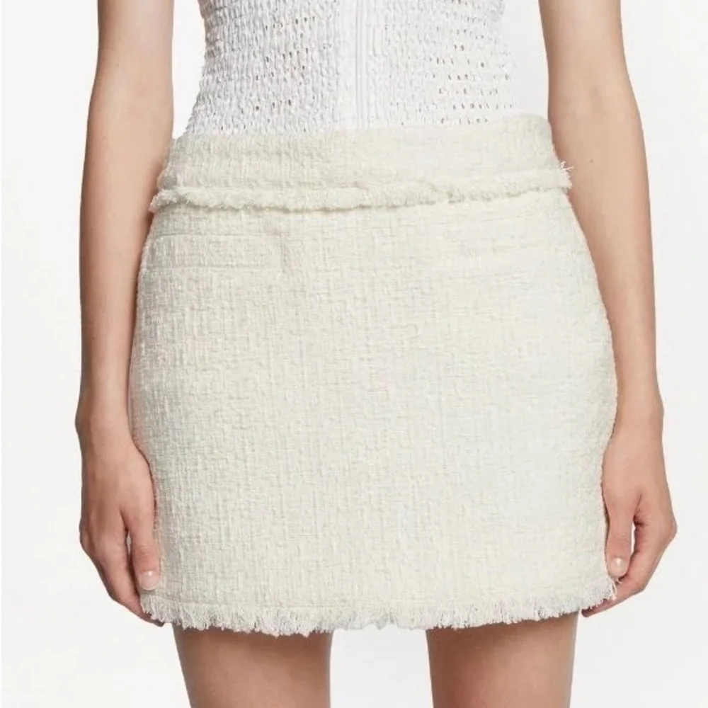 Proenza Schouler White Label Tweed Knitted Mini Skirt NEW
